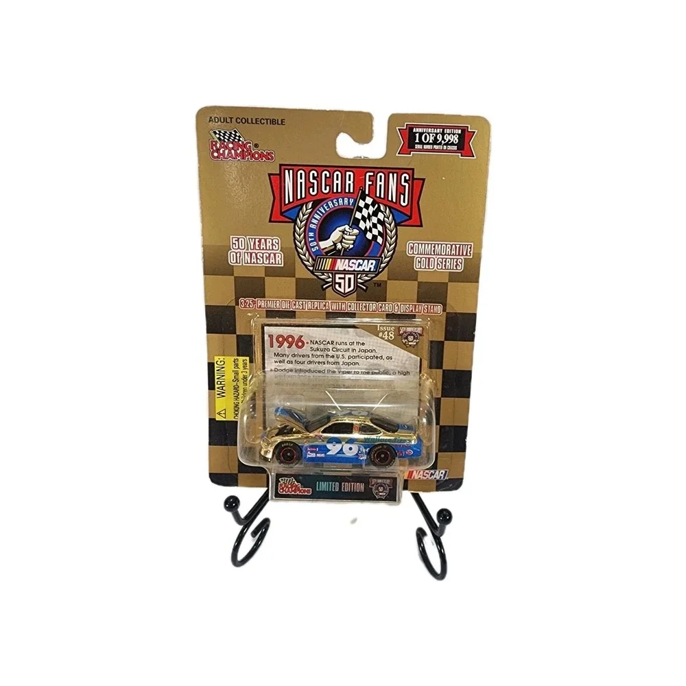 Racing Champions 1998 #96 Pontiac Grand Prix Commemorative Gold Series Issue 48